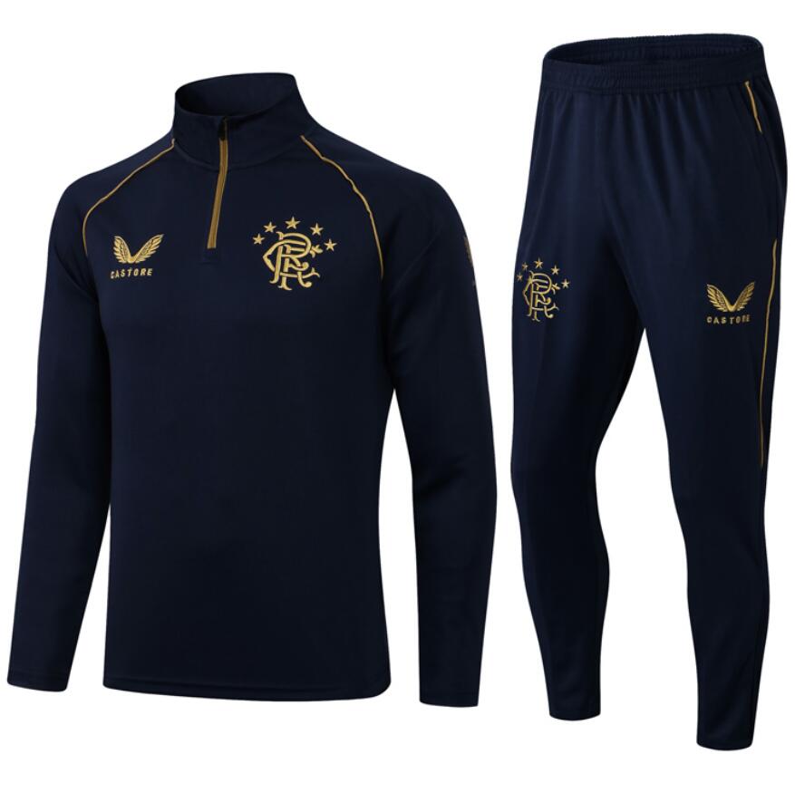 2021/22 Rangers Royal Blue Training Kits Sweatshirt with Pants